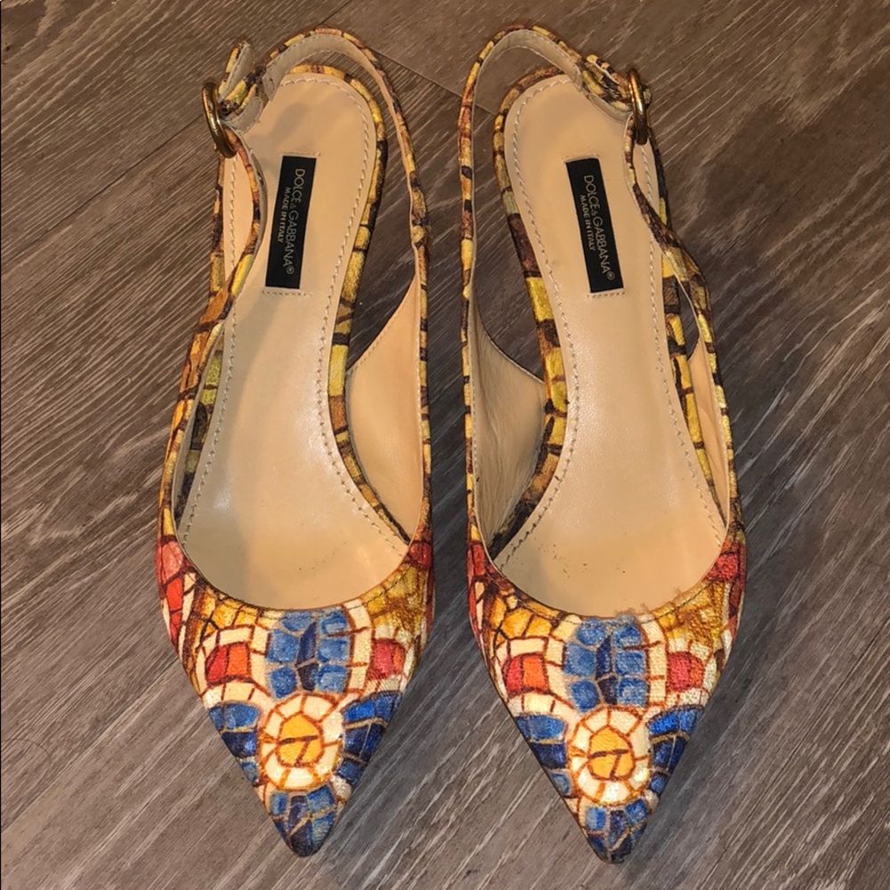 Dolce & Gabbana Slingback Heels